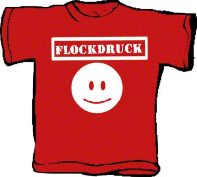 Flockdruck einfarbig, einseitig: guenstige Preise fuer Sportartikel im Internet: