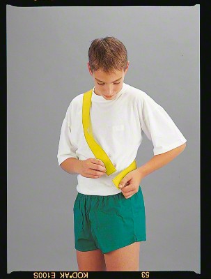 žlutá, Pro děti, délka cca 45 (90) cm