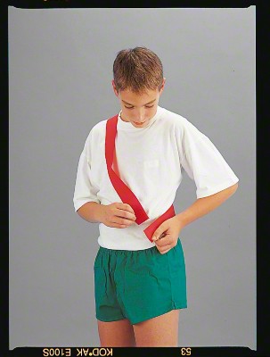 červená, Pro děti, délka cca 45 (90) cm