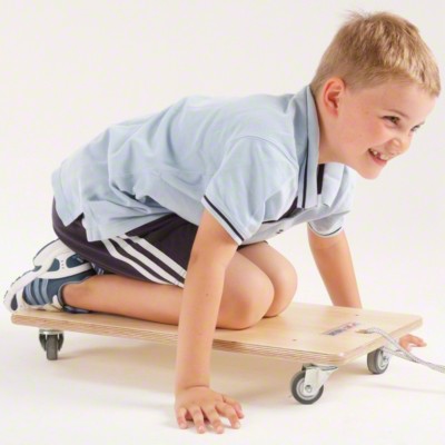 Gliding Roller Board with Single Castors