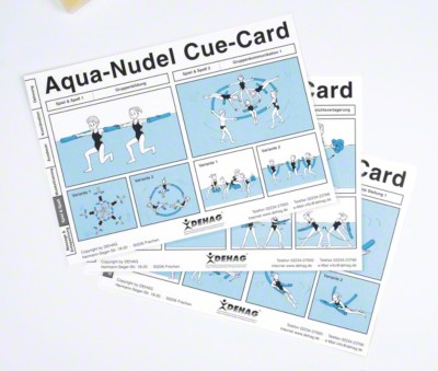 Set Aqua-Nudel Trainingskarten: guenstige Preise fuer Sportartikel im Internet: