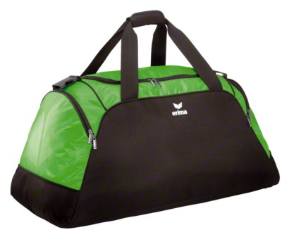 Erima® Sporttasche Basic Line , Grün Schwarz, M = 60 x 30 x 30 cm
