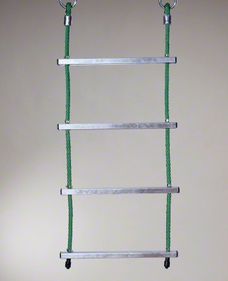 Climbing ladder with 3 metal bars in 1 m