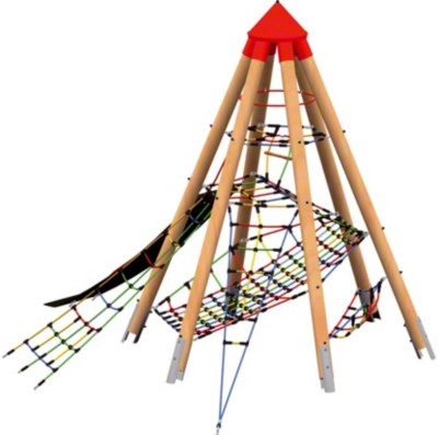 6 Cornered Pyramid