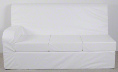 5 cm siddepude, armlæn højre, 3er sofa