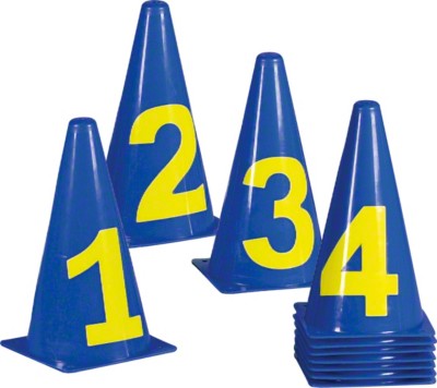 11 kusů, číslice 0-10, 