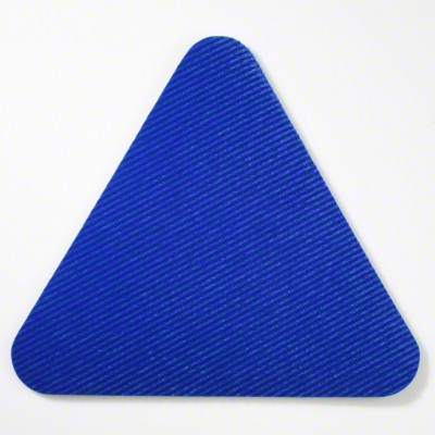 Blauw, Driehoek, zijlengte 30 cm