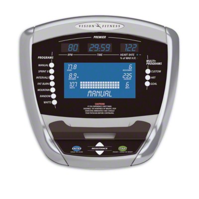 Vision Fitness Elliptical  X1500