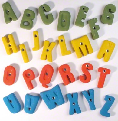Klettergriffe-Set: Alphabet A-Z: guenstige Preise fuer Sportartikel im Internet: