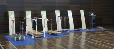 Gerätesatz mit 6 Stationstafeln, 