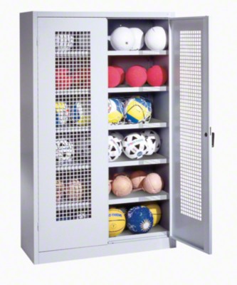 Type 3 Equipment Cupboard with Perforated Wing Doors