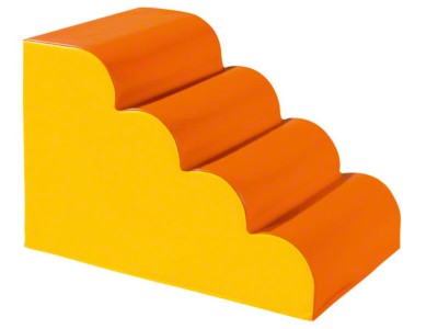 Maxipukler 4 trin 90x60x60 gul/orange, 